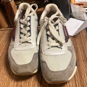 Bally Men's Gavino Lace-up Sneakers In Grey - size 7.5